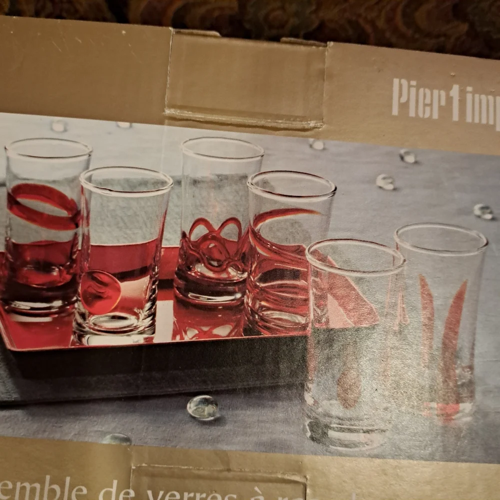 Pier 1 Imports Shot Glass Set